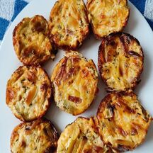 Muffins aux poireaux et parmesan 