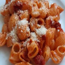 Pâtes aux tomates séchées