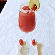 Margarita aux fraises congelées
