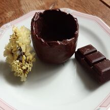 Réaliser des contenants en chocolat