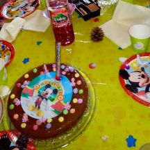 Gateau d'anniversaire au chocolat
