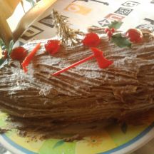 Ma bûche aux  marrons