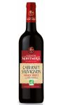 Vin rouge cabernet sauvignon Espagne Bio Montmirel