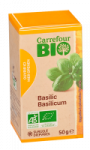 Basilic bio Carrefour Bio