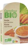 Purée Bio Aux Carottes Carrefour Bio