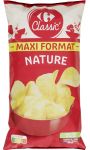 Chips nature maxi format Carrefour Classic