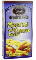 Macaroni and cheese dinner Wisconsin Mississippi Belle