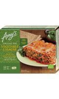 Lasagne aux légumes Bio sans gluten Amy's Kitchen