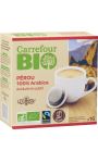 Café Bio Dosettes 100% Arabica Carrefour Bio