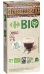 Café Capsules Congo N°8 Bio Carrefour Bio