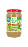 Compote pomme coing Jardin Bio