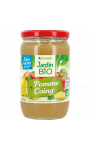 Compote pomme coing Jardin Bio