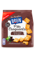 Biscuits apéritifs Ptit's Croquants Olives Noires & Origan Les Recettes Belin