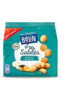 Biscuits apéritifs Ptit\'s sablés chèvre & pavot Les Recettes Belin