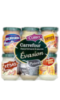 Assortiment 6 sauces évasion Carrefour