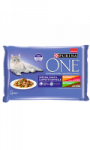 Pâtées pour chat à l'appétit difficile goûts variés Purina One Pâtées pour chat à l'appétit difficile goûts variés Purina One