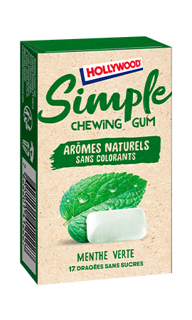 Chewing-gum sans sucres 17 dragées Contenu