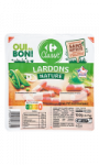 Lardons nature Carrefour Classic'