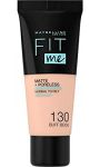Fit Me! Matte and Poreless Foundation 130 Buff Beige Maybelline