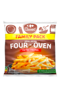 Frites au four Family Pack Carrefour Classic\'