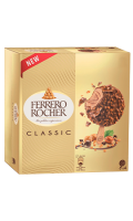 Glace bâtonnet noisette chocolat au lait Ferrero Rocher