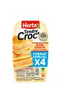 Croque-Monsieur jambon fromage sans croute Herta