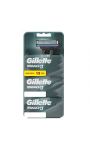 Lames de rasoirs manual match 3 Gillette