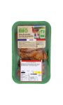 Ailes de poulet bio au paprika Carrefour Bio