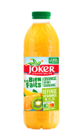 Jus d\'orange kiwi banane Défense Vitaminée Joker