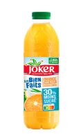 Jus d’orange sans pulpe 30% Moins Sucré Joker