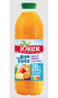 Jus multifruits eau de coco 30% moins sucré Les Bien Faits Joker