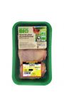 Hauts de cuisse poulet fermier Carrefour Bio