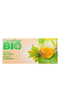 Infusion verveine Carrefour Bio
