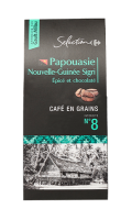 Café en grains intensité 8 Papouasie Carrefour Sélection