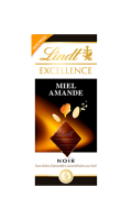 Chocolat noir aux éclats d\'amandes caramélisées au miel Excellence Lindt