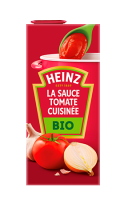 Sauce tomate cuisinée bio Heinz