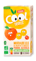 Compotes Mirabelle Pomme Acérola Cool Fruits Vitabio