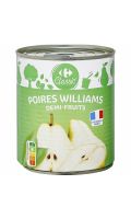 Fruits au sirop poires Williams Carrefour Classic'