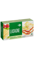Pâtes lasagnes Carrefour