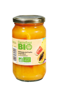 Mélange de fruits tropicaux au jus d\'ananas Carrefour Bio
