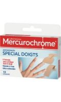 Pansements spécial doigts Mercurochrome