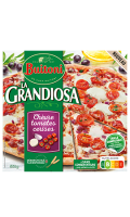 Pizza surgelée la grandiosa chèvre tomates cerises Buitoni
