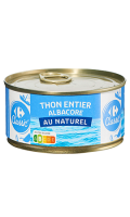 Thon albacore au naturel Carrefour Classic'