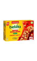 Barres céréales moelleuses fruits rouges Belvita