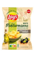 Chips recette méditerranéenne saveur olives Lay\'s