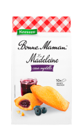 Madeleines fourrées à la myrtille sachets fraîcheur Bonne Maman Madeleines fourrées à la myrtille sachets fraîcheur Bonne Maman