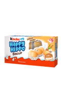 Gaufrette fourrée choco-noisette Happy Hippo Kinder