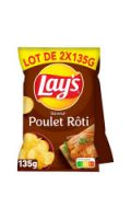 Chips saveur poulet rôti lot Lays