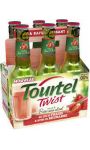 Bière sans alcool aromatisé fraise rhubarbe Twist Tourtel