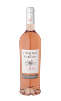 Vin rosé gris IGP pays d\'Oc L\'Héritage De Carillan